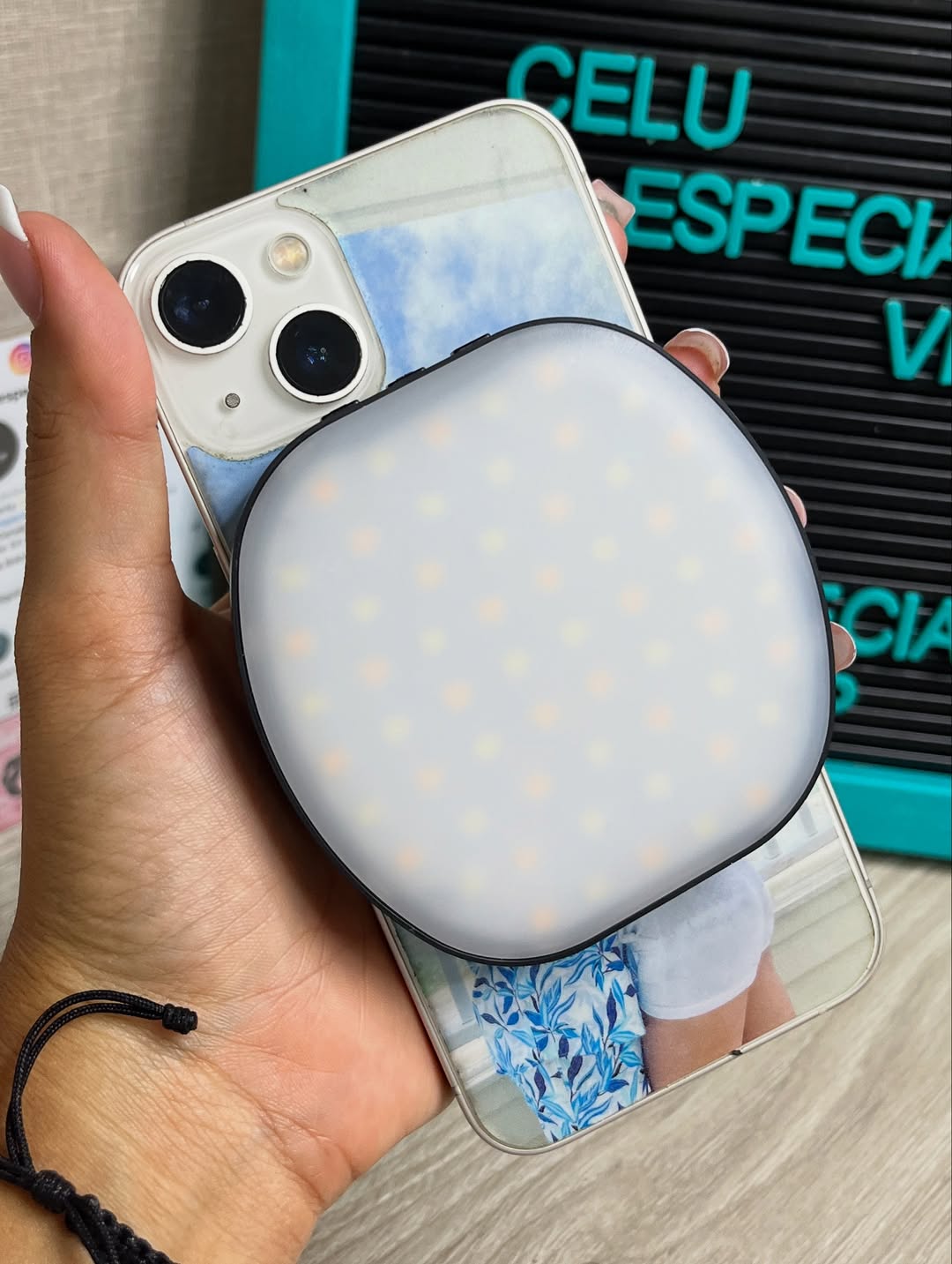 💡 Panel LED Profesional Para Celular Con Magsafe