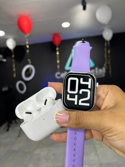 Smartwatch Serie 10 + Audifonos Tipo Pro 2 + 2 manillas GRATIS