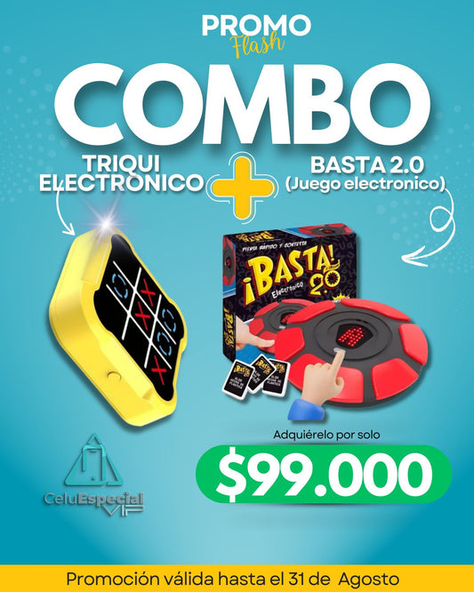 COMBO!! Triqui Electrónico + Basta 2.0!!