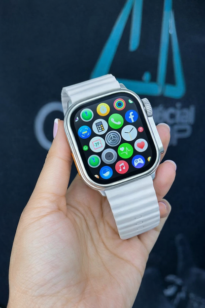 Combo Smartwatch Ultra + Audífonos + Power Bank MagSafe – Todo en Uno