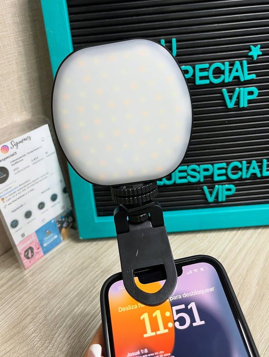 💡 Panel LED Profesional Para Celular Con Magsafe