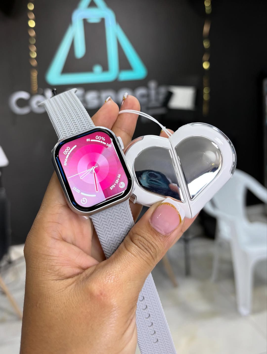 Combo  Smartwatch Mini + Audífonos Inalámbricos Jk2 💖