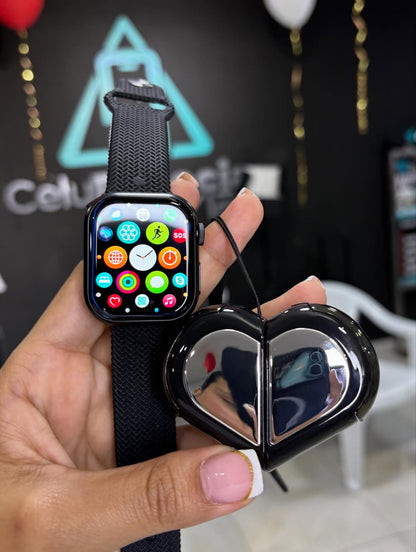 Combo  Smartwatch Mini + Audífonos Inalámbricos Jk2 💖
