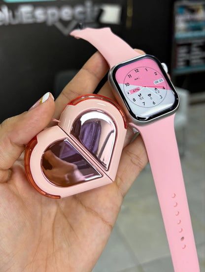 Combo  Smartwatch Mini + Audífonos Inalámbricos Jk2 💖
