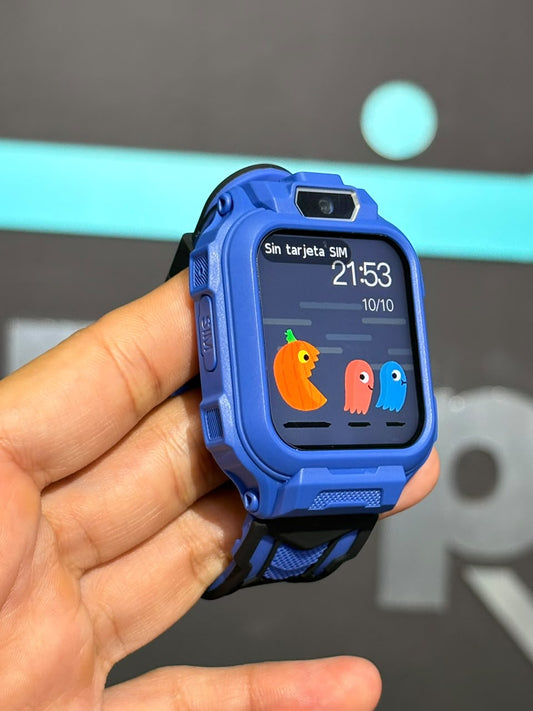 Smartwatch Infantil Mobulaa KIDS1 4G con GPS, Videollamadas y Control Parental