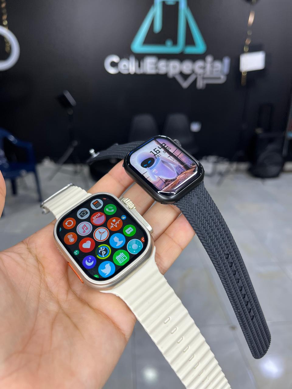 Combo Smartwatch Ultra + Smartwatch Mini 🎀 ¡Para Parejas!