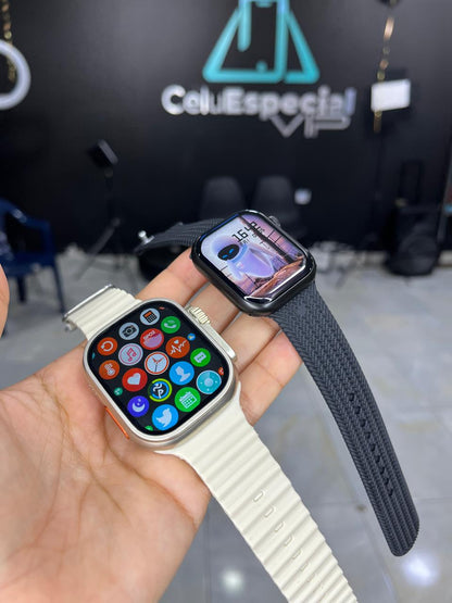 Combo Smartwatch Ultra + Smartwatch Mini 🎀 ¡Para Parejas!