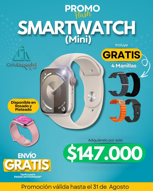 ⌚  Smartwatch Mini! ¡PROMO FLASH!